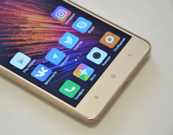 Xiaomi Redmi 3S кнопки