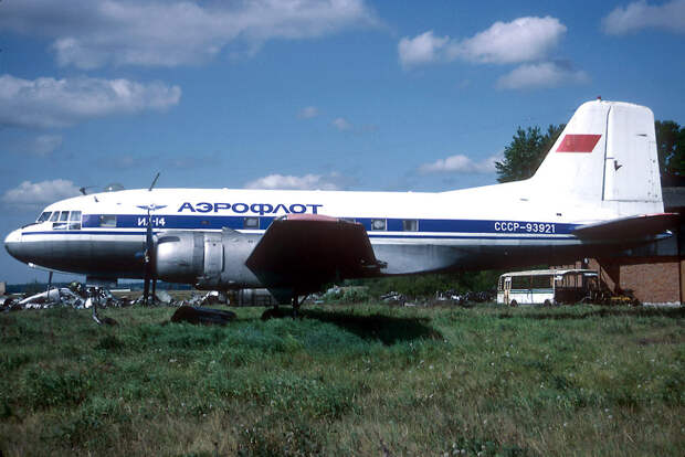 Ил-14 компании Аэрофлот, аналогичный разбившемуся