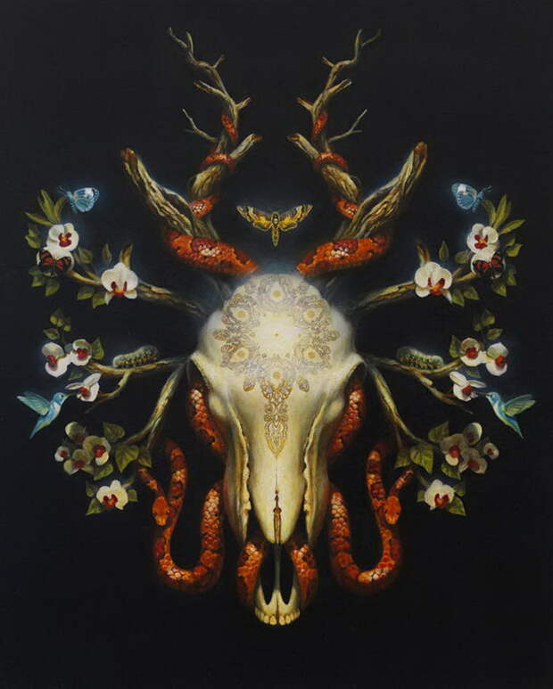 Мечтательные картины Martin Wittfooth Мечтательные картины Martin Wittfooth