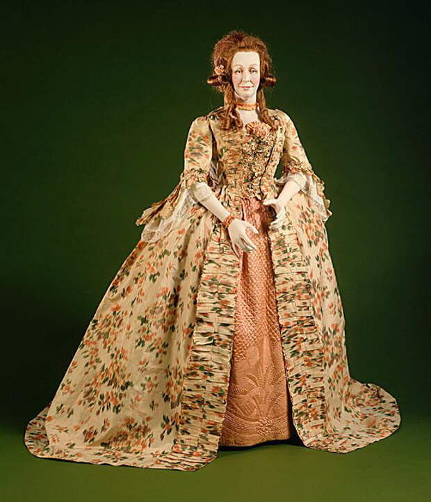 Французское платье 1760 г.