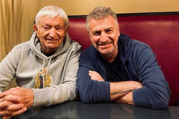 В сети восхитились внешностью отметившего 91-летие отца Леонида Агутина