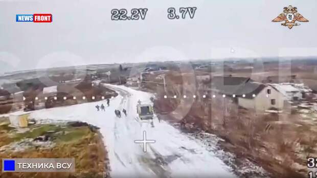 Операторы БПЛА 68-го батальона нанесли удары по грузовикам и средствам связи ВСУ в районе Райского