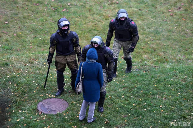 Протесты в Минске. 15.11.2020