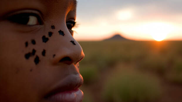 Кресты на лбу: зачем древние нубийцы набивали детям татуировки на лице