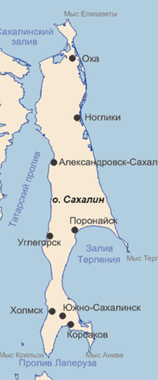 Карта поронайска с названиями улиц и номерами домов сахалинской области