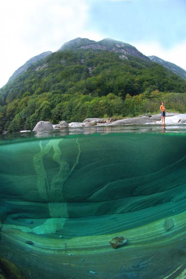 Самая прозрачная река в мире