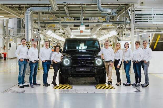 Выпущен 600-тысячный Mercedes-Benz G-Class
