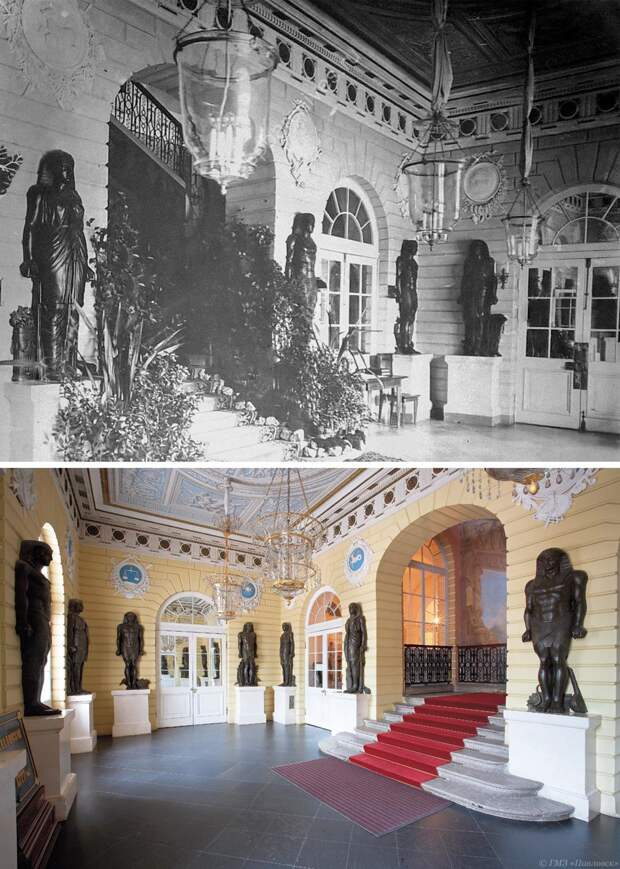 До и после: дворцы Санкт-Петербурга, разрушенные нацистами (ФОТО)