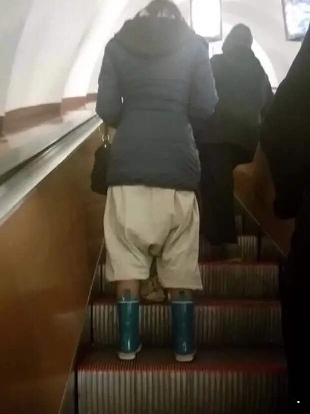 Странные и необычные пассажиры в метро