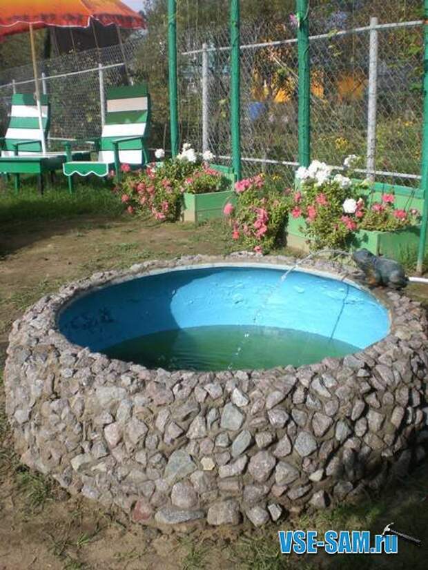 Дачный фонтан