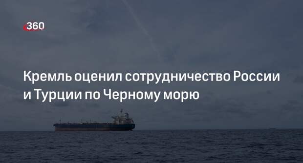 Песков заявил, что Россия и Турция обсуждают вопросы по Черному морю