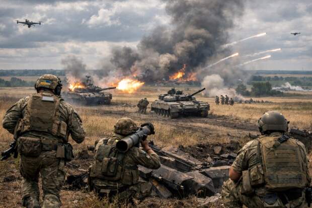 Сырский стягивает резервы и бросает броню на Запорожском направлении