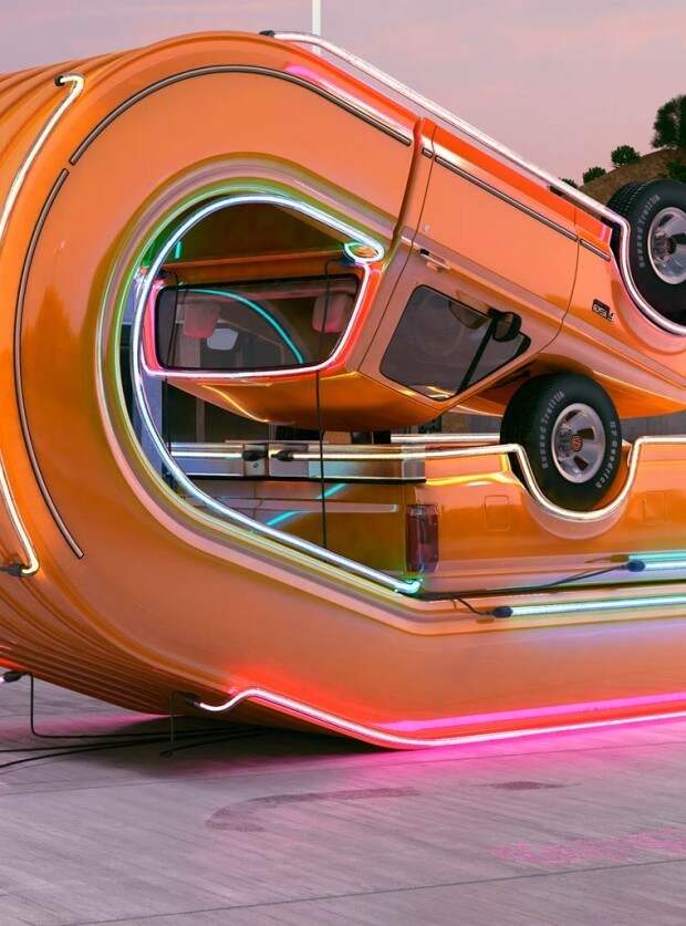 Гибкие автомобили в забавном арт-проекте (Tales-of-auto-elasticity-5-620x837)