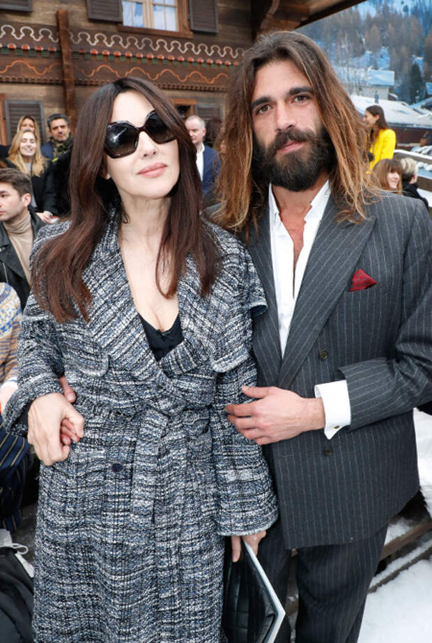 Моника Белуччи впервые вышла в свет с молодым бойфрендом