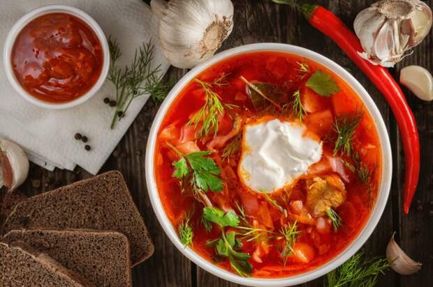 Борщ. \ Фото: morethangourmet.com.