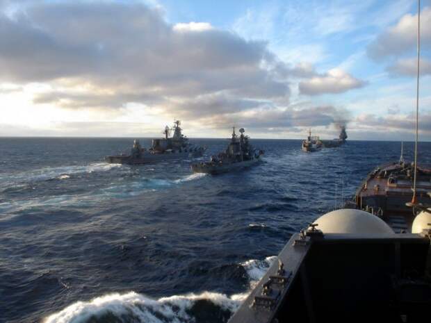 В сирийском конфликте была задействована самая мощная группировка кораблей ВМФ РФ