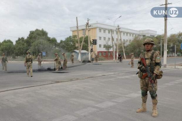 В узбекистанском Нукусе во время беспорядков задержали 516 человек