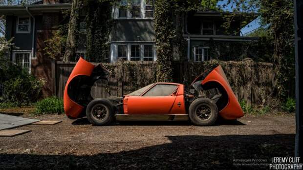 Lamborghini Miura - семейная реликвия провела 28 лет в сарае Miura, lamborghini, находка, олдтаймер