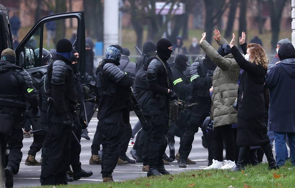 Протесты в Минске. 15.11.2020