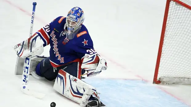 Голкипера СКА дисквалифицировали на один матч за нарушение в матче плей-офф КХЛ со «Спартаком»