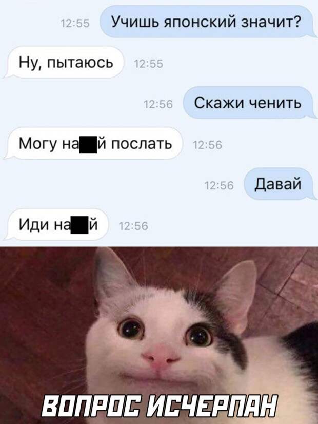 Переписка о японском языке