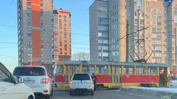 ДТП с трамваем на Малахова / Фото: