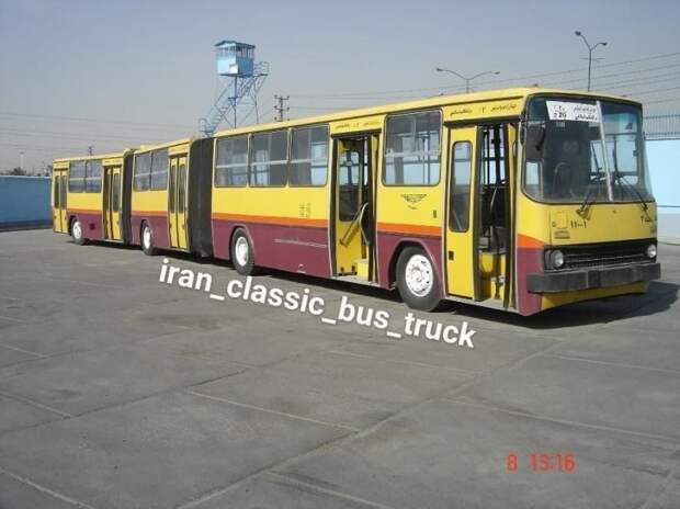 Ikarus-293.K1 в Тегеране, наши дни Ikarus 293, авто, автобус, автомобили, икарус, общественный транспорт, транспорт