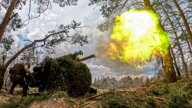 Артиллеристы ВС РФ поразили блиндажи ВСУ на запорожском направлении