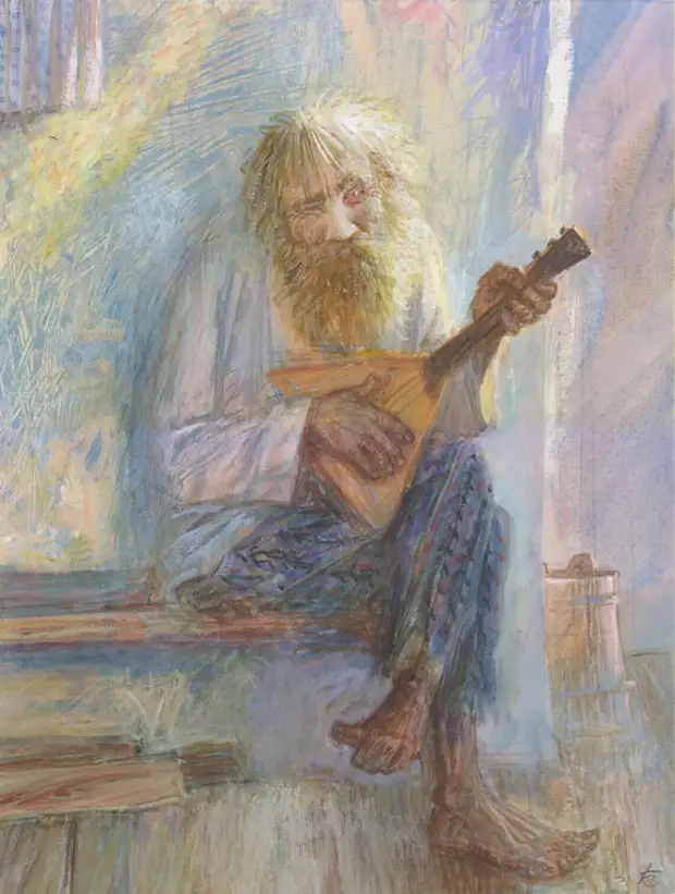 Русский художник Виктор Бритвин.