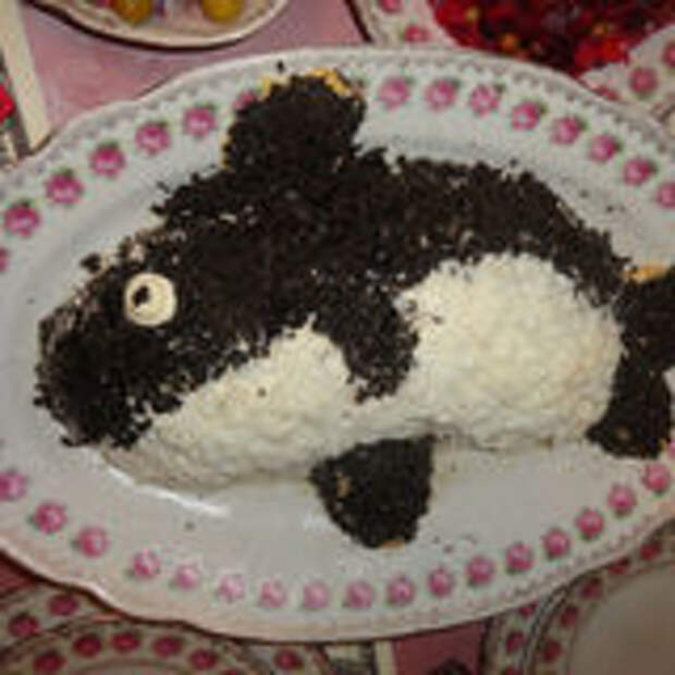 Салат "Дельфин"