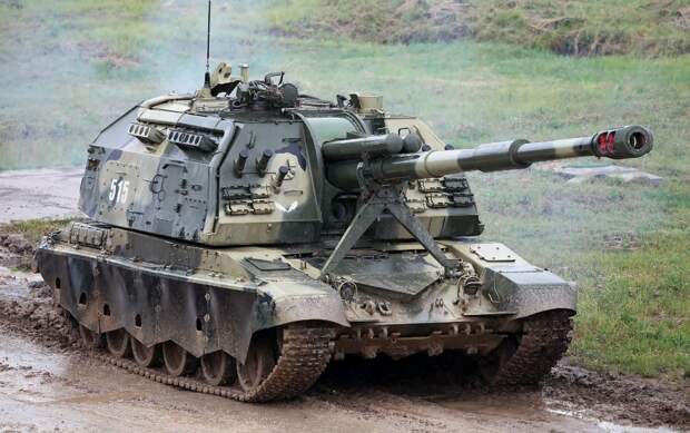 Новенькая 2С19М2 «Мста-С»