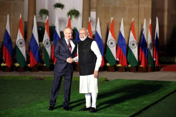 Путин и Моди договорились о новом этапе сотрудничества России и Индии