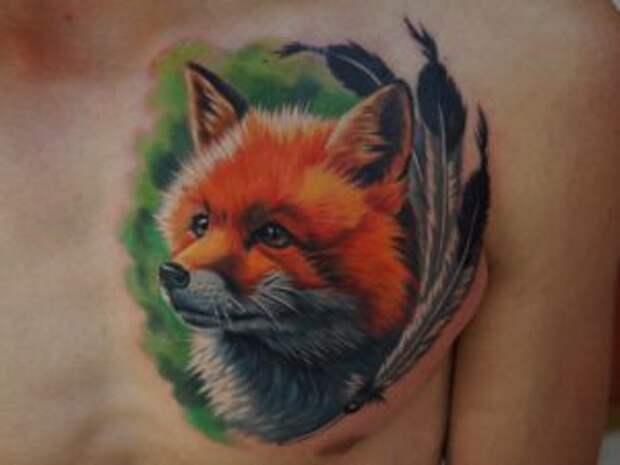 Что означает тату с изображением лисы?