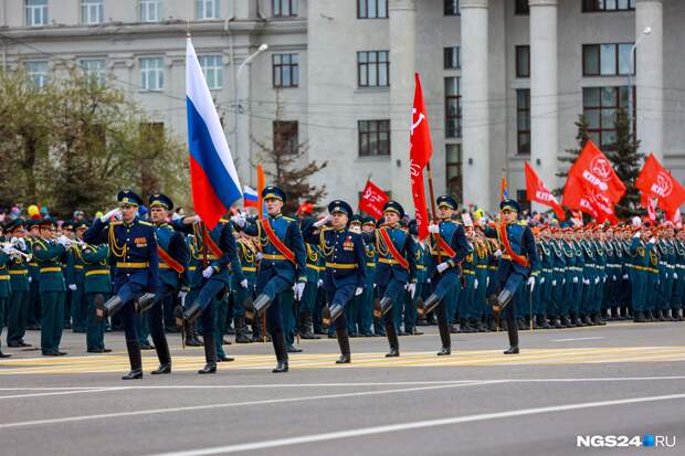 Первый раз за три года в Красноярске пройдет полноценный парад Победы