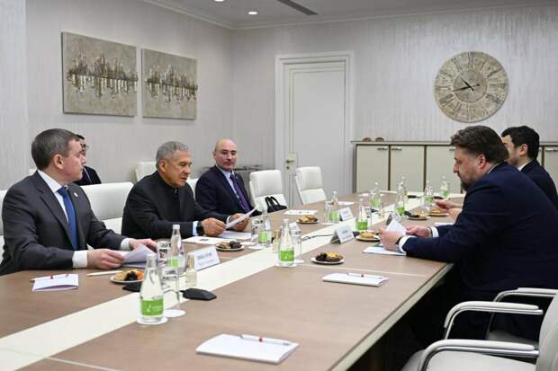 Рөстәм Миңнеханов «Росагролизинг» башлыгы белән хезмәттәшлек турында фикер алышты