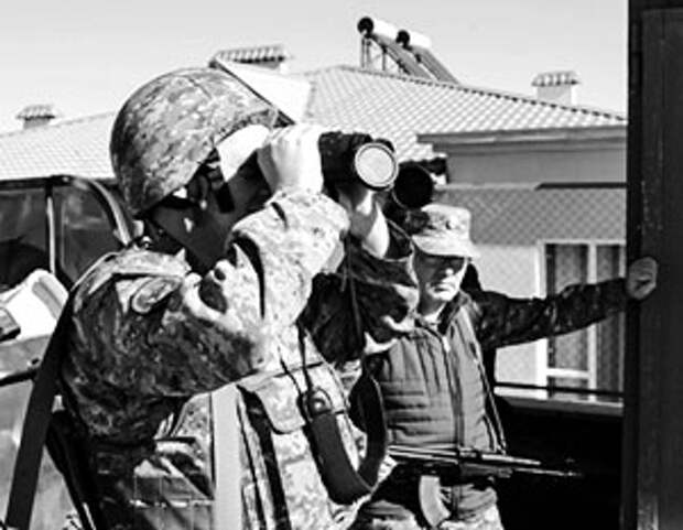 Азербайджанским войскам остается только рассматривать издалека стратегические цели, которые они наметили на территории НКР