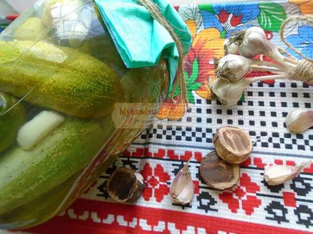 Хрустящие маринованные огурцы