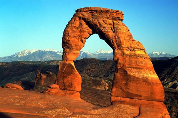Изысканная арка США. Создано самой природой. Невероятные природные арки. Фото с сайта NewPix.ru