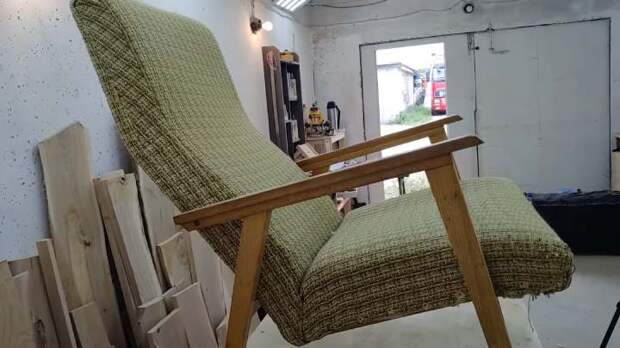 Как превратить старое советское кресло в стильный предмет интерьера