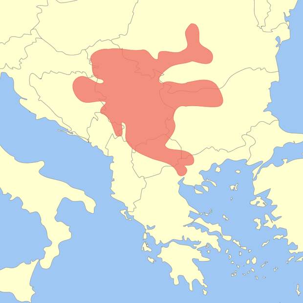 Винча располагалась на территории современной Сербии, частично Болгарии, Косово, Македонии и Румынии