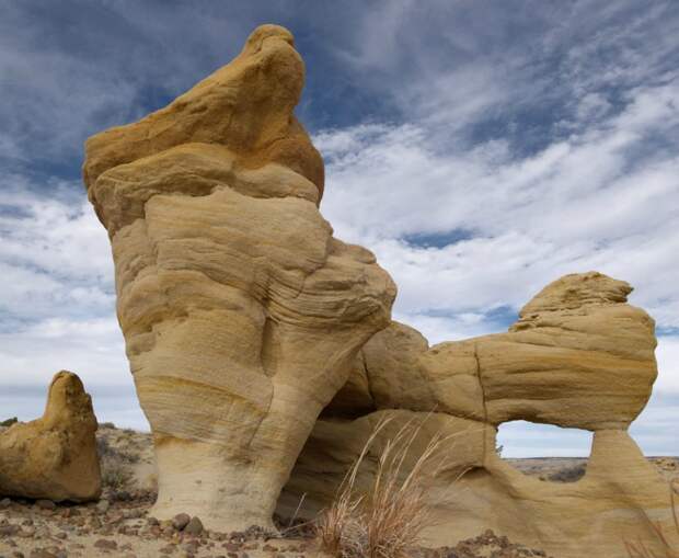 Удивительная пустыня Ах-Ши-Сле-Пах в Нью-Мексико