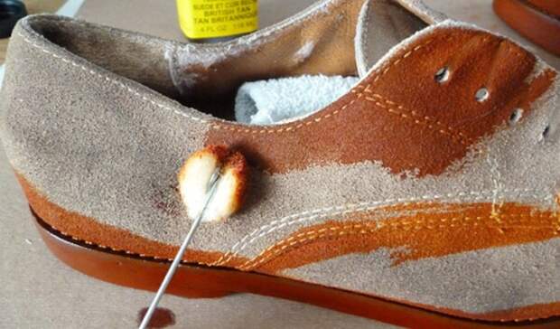 Как покрасить замшевую обувь в домашних условиях