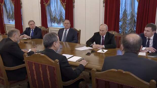 Беседа Путина с главой МИД Ирана Аббасом Аракчи