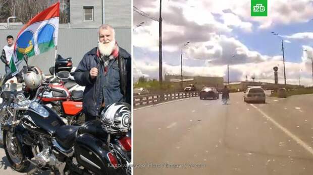 В Подмосковье насмерть разбился 83-летний байкер Дед