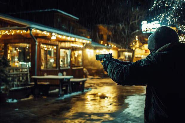 "Завалю!": в Челябинске прямо во дворе устроили стрельбу