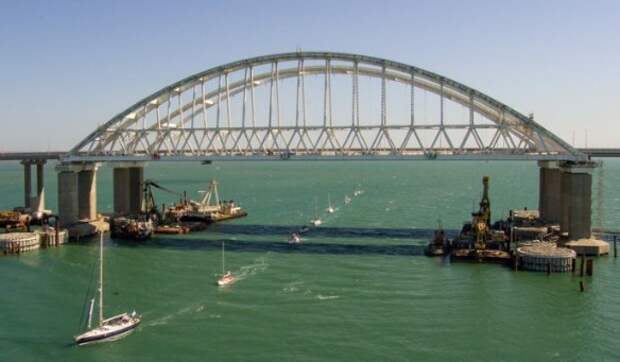 Длина Крымского моста – 19 километров. Фото: most.life