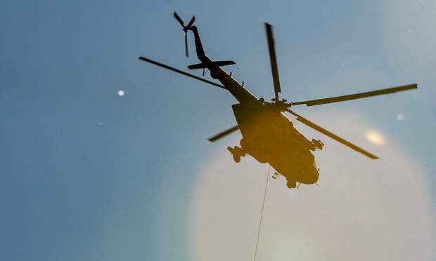 Около Мариуполя сбит отправленный для эвакуации националистов украинский вертолет