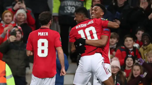 «Манчестер Юнайтед» разгромил сербский «Партизан» в Лиге Европы