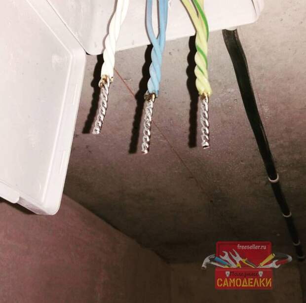 Пайка скруток при помощи тигеля