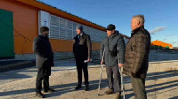 В племзаводе им. Дзержинского возводят животноводческий комплекс, который позволит дополнительно получать до 6 тыс. тонн молока